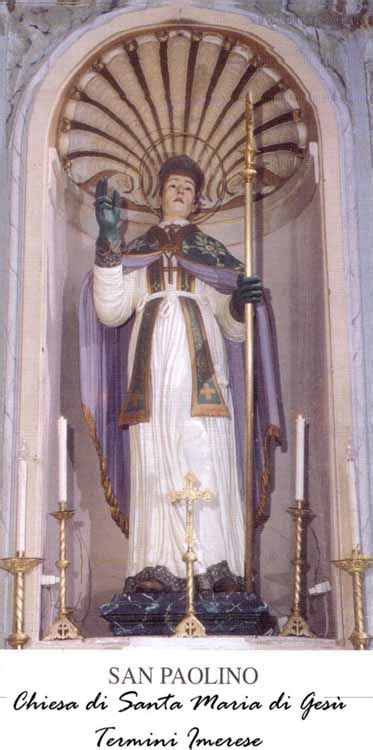 Feast day october 10), italian missionary who converted northumbria to christianity, became the first bishop of york, and was later made archbishop of rochester. June 22 - St. Paulinus, Bishop of Nola - Nobility and ...
