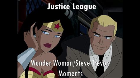 Justice League Wonder Woman X Steve Trevor Moments YouTube