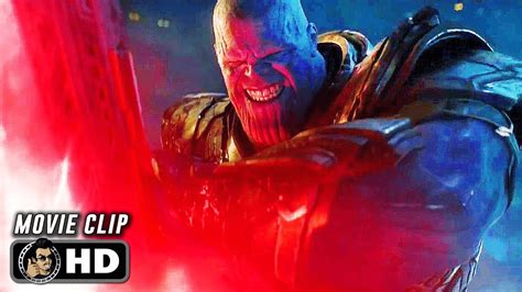 Thanos Vs Scarlet Witch Scene Avengers Endgame 2019 Sci Fi Movie