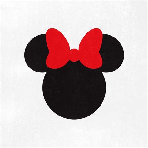 Minnie Mouse Svg Minnie Mouse Instant Download Minnie Mouse Etsy