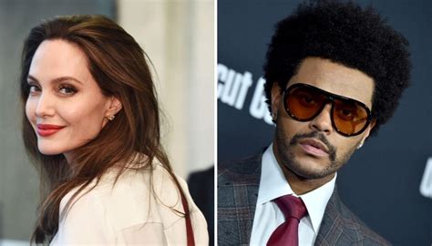 Are Angelina Jolie And The Weeknd Dating Odd Couple Spark Rumours With