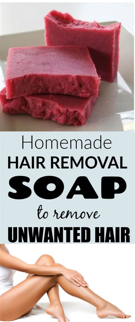 I Made This Hair Removal Soap At Home Remove Facial Hair And Unwanted