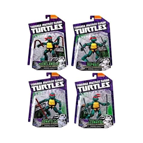 Teenage Mutant Ninja Turtles Set Of 4 Leonardo Michelangelo Raphael