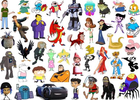 Click The J Cartoon Characters Iii Quiz By Ddd62291