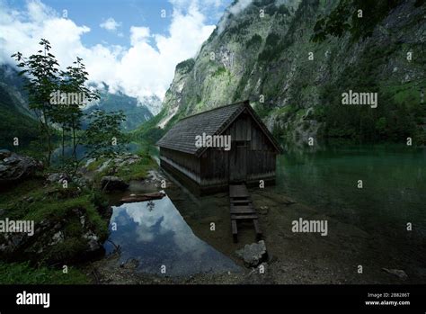 Bootshaus Am Obersee Koenigssee Hi Res Stock Photography And Images Alamy