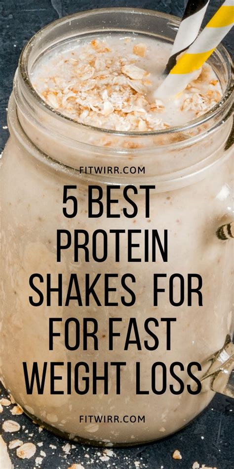 Fast Weight Loss 5 Best Protein Shakes For Weight Loss