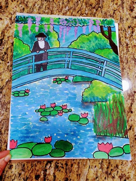 Bridge Acrylic Painting Art Diary Learn Art Acrylic Painting