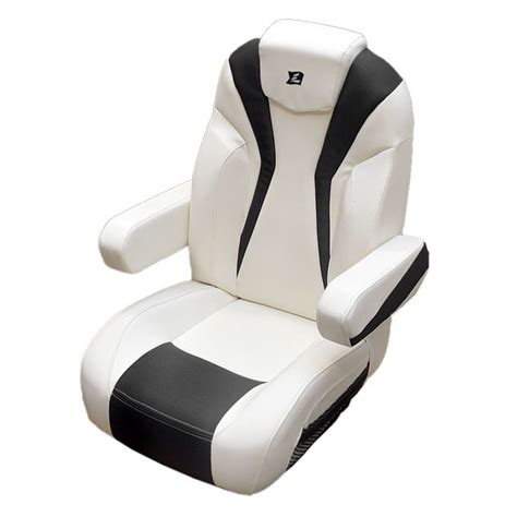 1.slide rail and positioning base uses the high strength aluminum alloy, inside and outside decorative mosaic made of stainless steel. Larson 15 LXI White / Carbon Reclining Boat Captains Seat ...