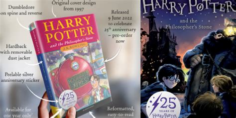 Two 25th Anniversary Editions Of Harry Potter And The Philosopher S