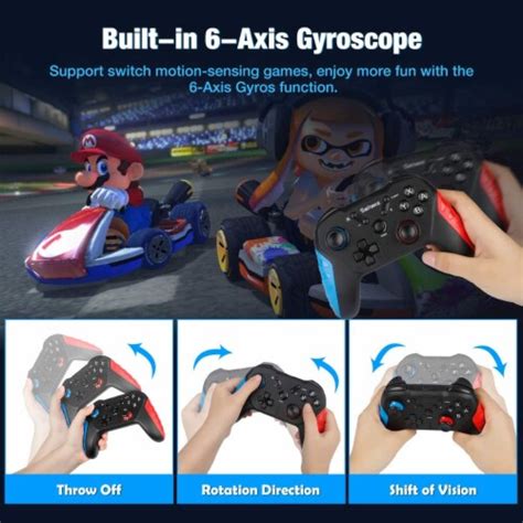 Wireless Switch Controller For Nintendo Bluetooth Switch Pro