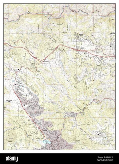 Evergreen Colorado Map 1994 124000 United States Of America By