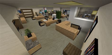 The Office Tv Series Setbuilding Minecraft Map