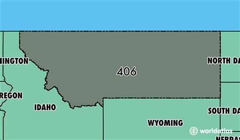 406 Area Code Montana Area Codes Location Map And Time Zone Images