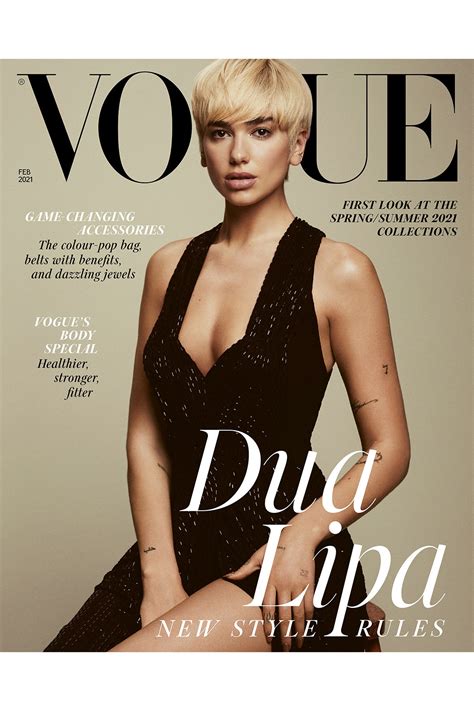 Dua Lipa Covers The February Issue Of British Vogue British Vogue