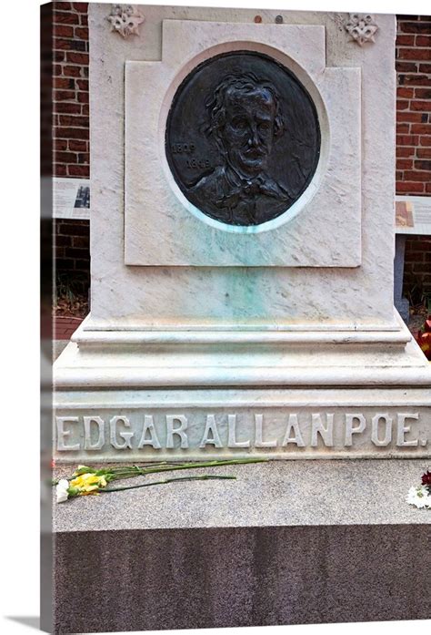 Edgar Allan Poes Grave Baltimore Maryland Wall Art Canvas Prints