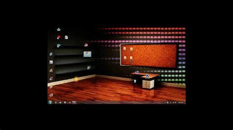 How To Make Classic 3d Desktop Backdrop In Windows 7810 Youtube
