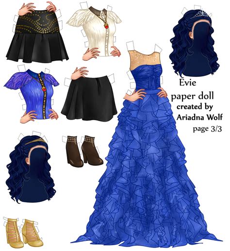 The evil queens daughter evie dark hair descendants coloring pages printable and coloring book to print for free. Bibi Leitura : Descendentes - Paper Doll Evie