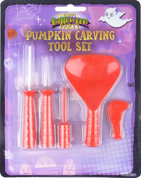 Buystarget Halloween Pumpkin Carving Kit Pumpkin Carving Tools 5 Piece