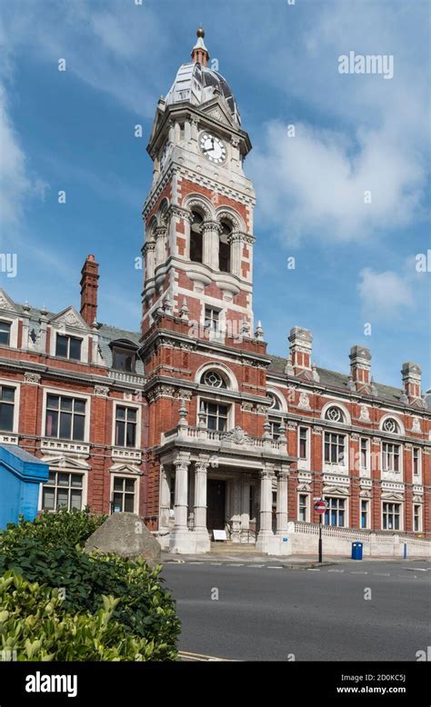 Eastbourne Town Hall Stock Photo Alamy
