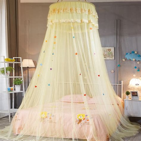 Aihome Dome Ceiling Suspended Bed Canopy Princess Queen Mosquito Net