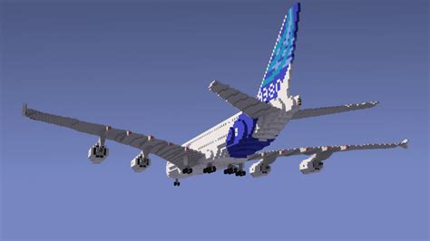 Airbus A380 Minecraft Map