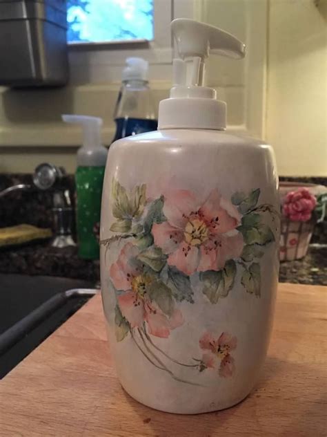 Rose Soap Wild Roses Soap Dispenser Soap Dispenser Pump