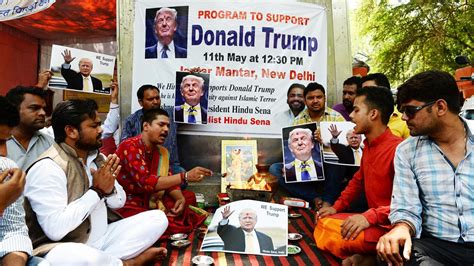 Hindu Nationalists In India Pray For Donald Trump
