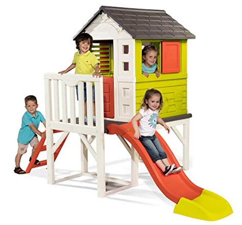 These teacher designed kindergarten games will engage your little learners with delightfully animated characters and exciting challenges as they explore letters of the alphabet, counting numbers, matching shapes, and much more. Smoby - Stelzenhaus - Spielhaus mit Rutsche | Garten-Kids
