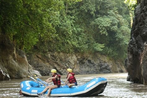 Rafting In Pacuare River In Costa Rica
