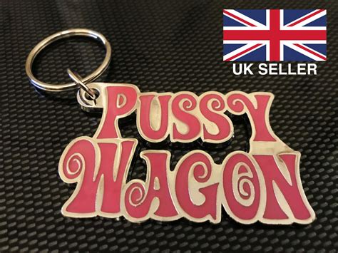kill bill pussy wagon metal key chain keychain tarantino ebay