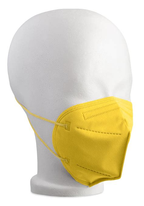 Mundschutz Mund Nasen Schutz Ffp2 Maske Atemschutz Gelb