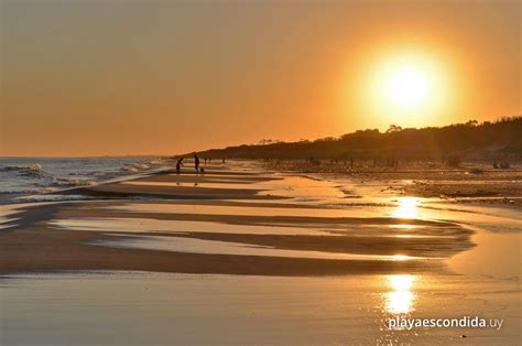 Playa De Salinas En La Costa De Oro Uruguay Playa Escondida