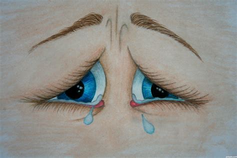 Images Of Sad Eyes Drawing
