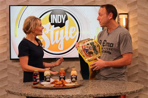 Eating Champ Joey Chestnut Introduces New Line Of Sauces Indianapolis