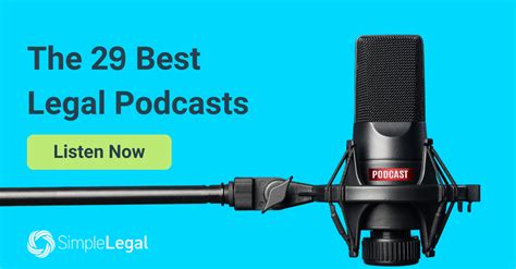 The 29 Best Legal Podcasts To Listen To In 2023 Simplelegal