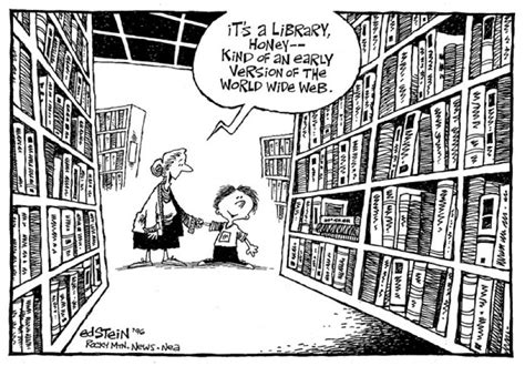 25 Library Cartoons Comic Strips And Pictures Library