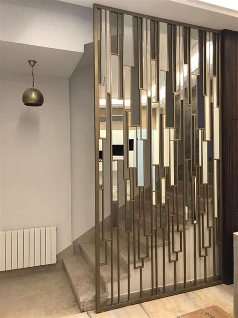 Interior Designstainless Steelmetal Partitions Treppe Design Metal Screen Wall Partition