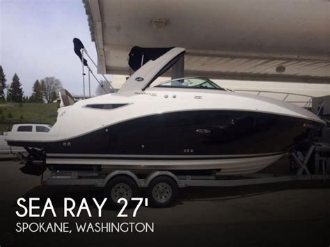 2014 Sea Ray 27 Power Boat For Sale In Spokane Wa
