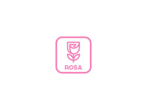 La Rosa Logo By Martín Amok On Dribbble