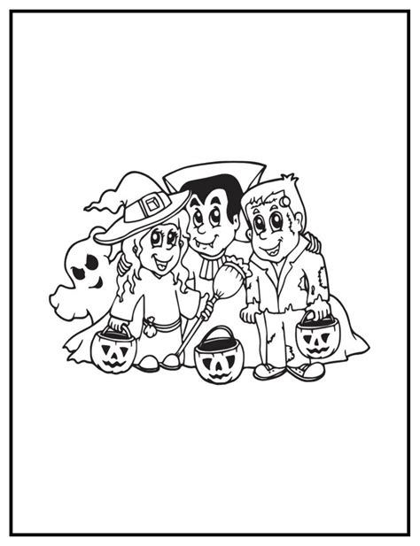 20 masha and the bear pictures to print and color. 50 Halloween Coloring Pages For Kids - Mash.ie