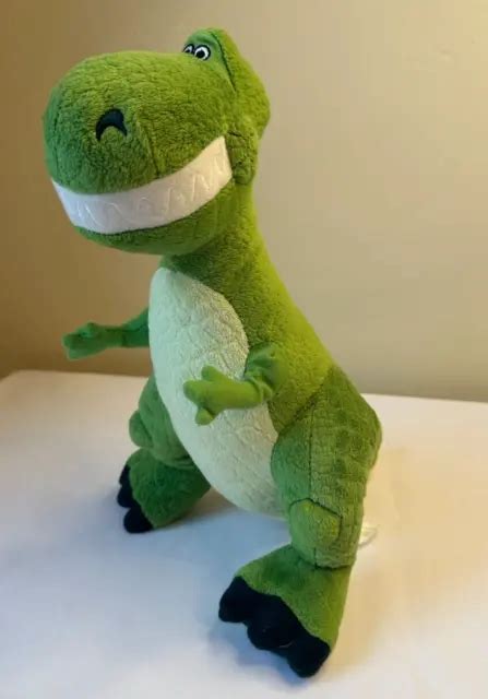 Toy Story Rex 15 Inch Plush Dinosaur Green Stuffed Animal Disney Store