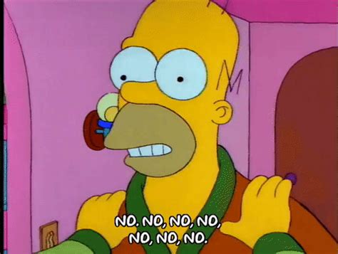 Oh no you didn t seymour birkhoff gif wifflegif. Homer Simpson No No No | Sports, Hip Hop & Piff - The Coli