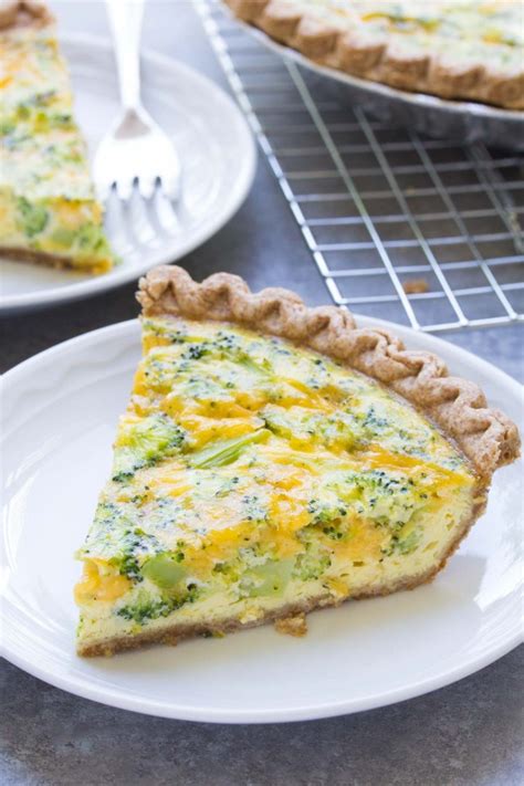 Easy Broccoli Cheese Quiche 5 Ingredients