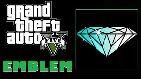 Grand Theft Auto 5 Gta 5 Diamond Emblem Tutorial Youtube