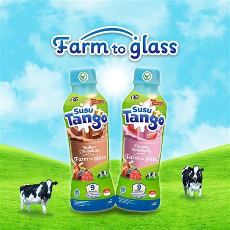 Susu Tango Comes With Farm To Glass And New Dreamy Strawberry Flavour