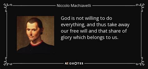 God Is Not Willing To Do Everything And Thus Take Away Our Free Will