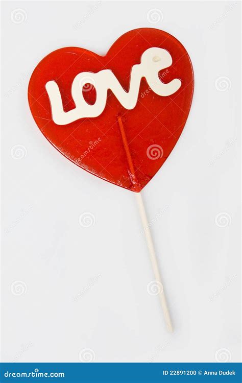 Love Lollipop Stock Photo Image Of Touching Object 22891200