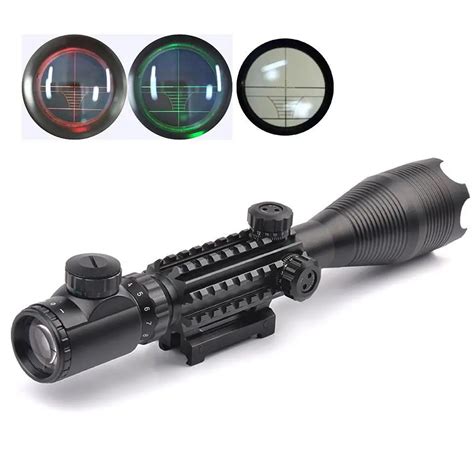 Luger Hunting Scope 4 16x50eg Red Green Illuminated Riflescopes Hunting