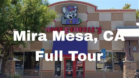 Chuck E Cheeses Mira Mesa Ca Full Tour Youtube