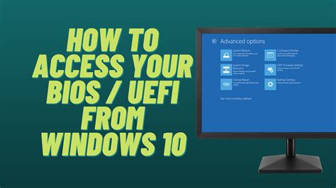 We have previously published an entire article on how to access the bios in windows 8. How to Access Your BIOS / UEFI from Windows 10